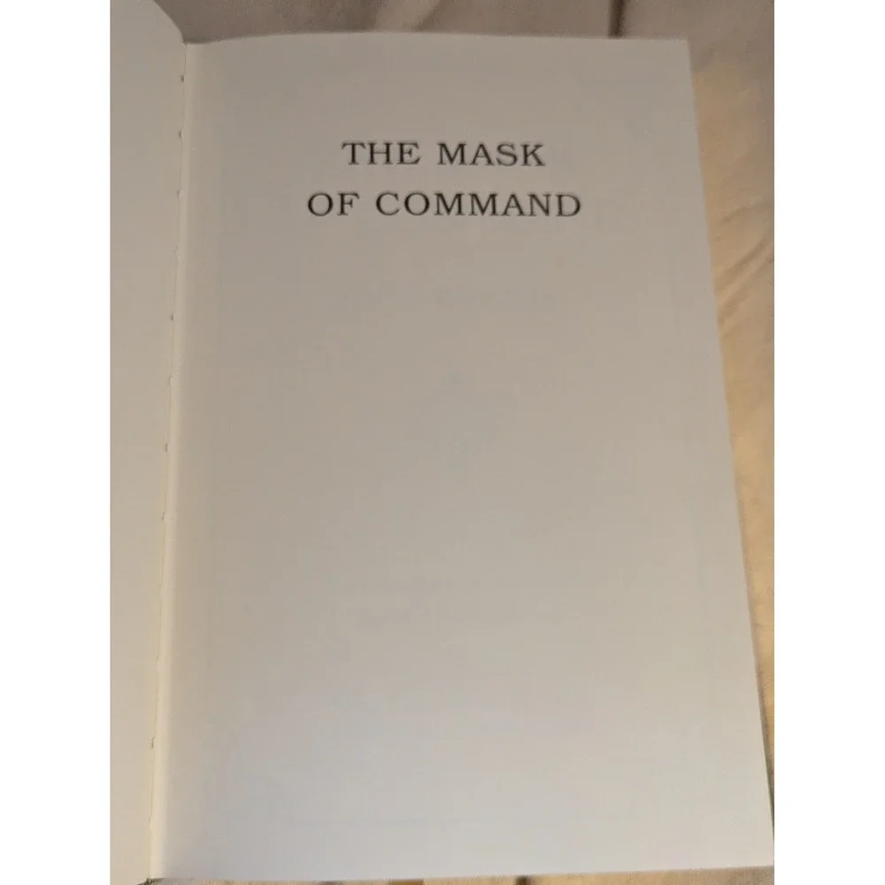 Easton Press The Mask of Command John Keegan Leather Bound Military History Gold